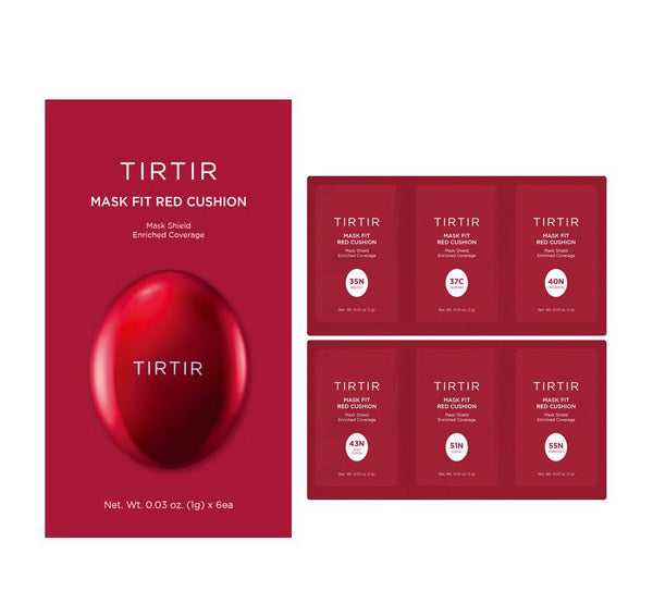 TIRTIR MASK FIT CUSHION FOUNDATION TRIAL SAMPLE PACK - DEEP