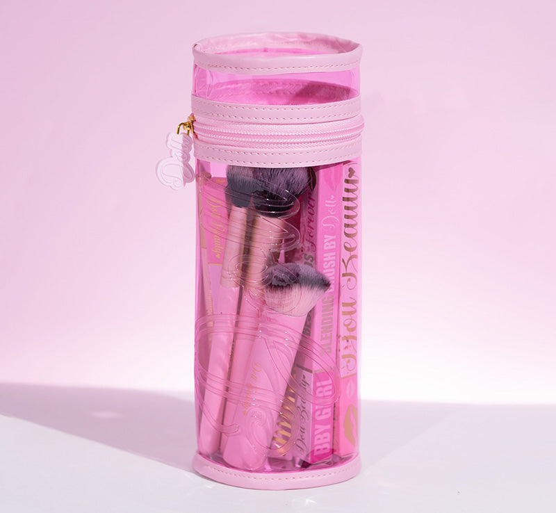 DOLL ROUND MAKEUP CASE