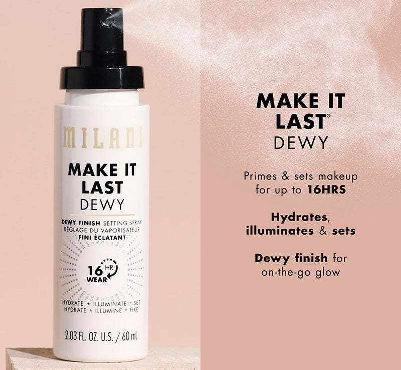 MAKE IT DEWY HYDRATE + ILLUMINATE SETTING SPRAY