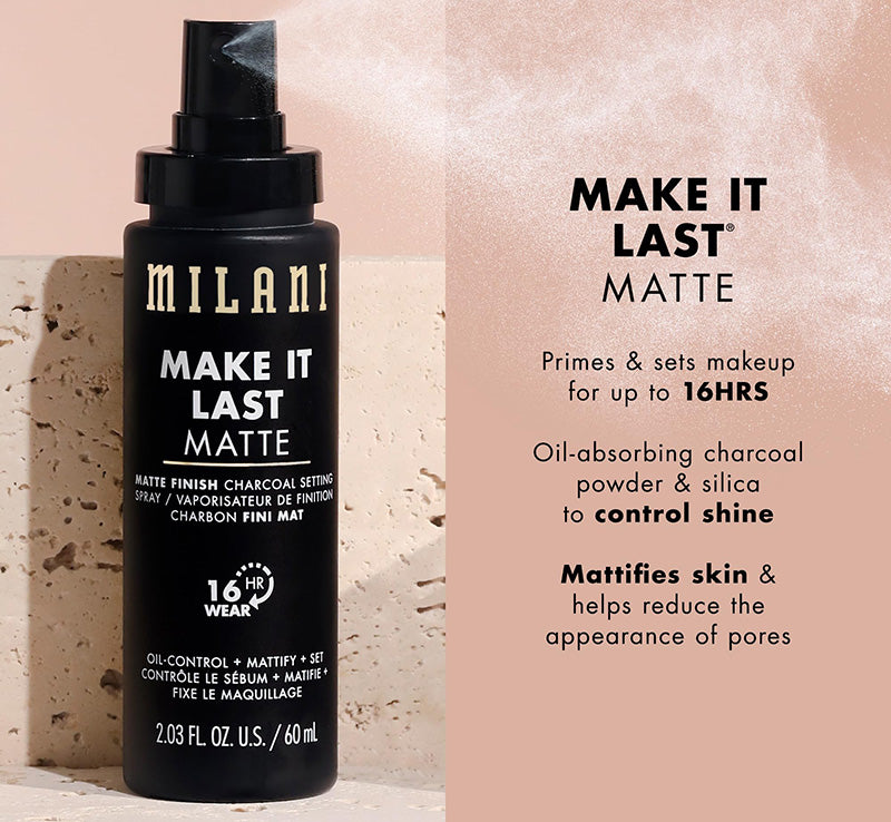 MAKE IT LAST MATTE CHARCOAL SETTING SPRAY