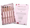 PINK GOLDEN TRIANGLE EYES BRUSH SET