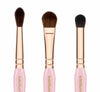 PINK GOLDEN TRIANGLE EYES BRUSH SET