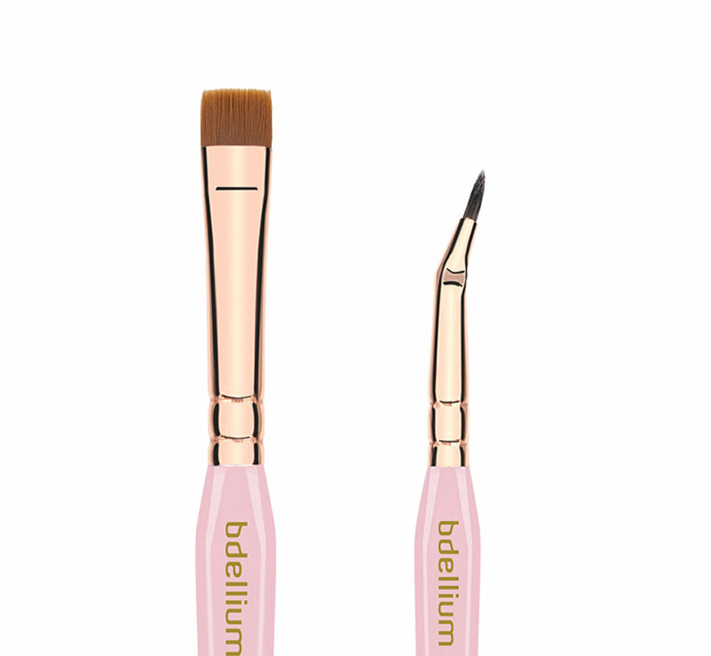 PINK GOLDEN TRIANGLE EYES BRUSH SET