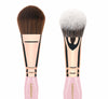 PINK GOLDEN TRIANGLE FACE & EYES BRUSH SET