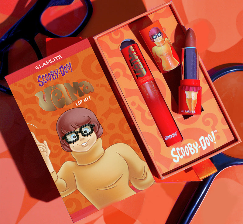 SCOOBY-DOO™ x GLAMLITE VELMA LIP KIT