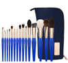 GOLDEN TRIANGLE PHASE II COMPLETE 15pc BRUSH SET WITH POUCH - VALUED AT $479