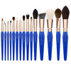 GOLDEN TRIANGLE PHASE II COMPLETE 15pc BRUSH SET WITH POUCH - VALUED AT $479