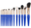 GOLDEN TRIANGLE PHASE III COMPLETE 15pc BRUSH SET WITH POUCH - VALUED AT $491