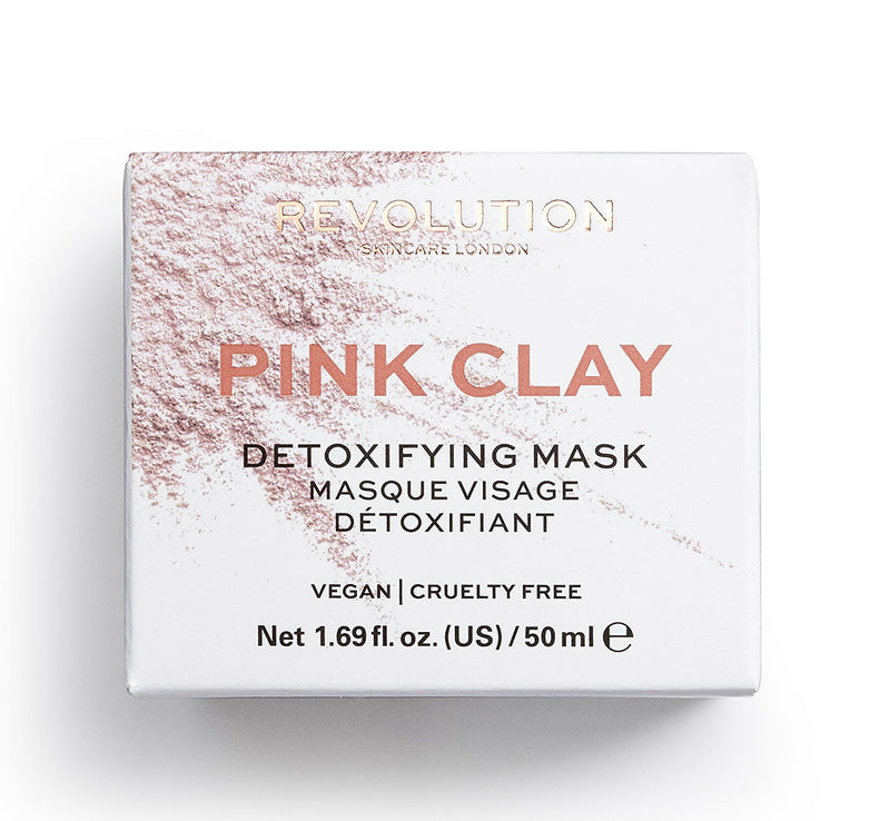 REVOLUTION SKINCARE PINK CLAY DETOXIFYING MASK Glam Raider